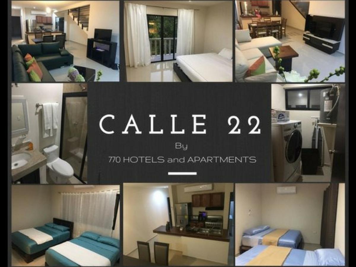 Calle 22 By 770 Apartments Playa del Carmen Bagian luar foto
